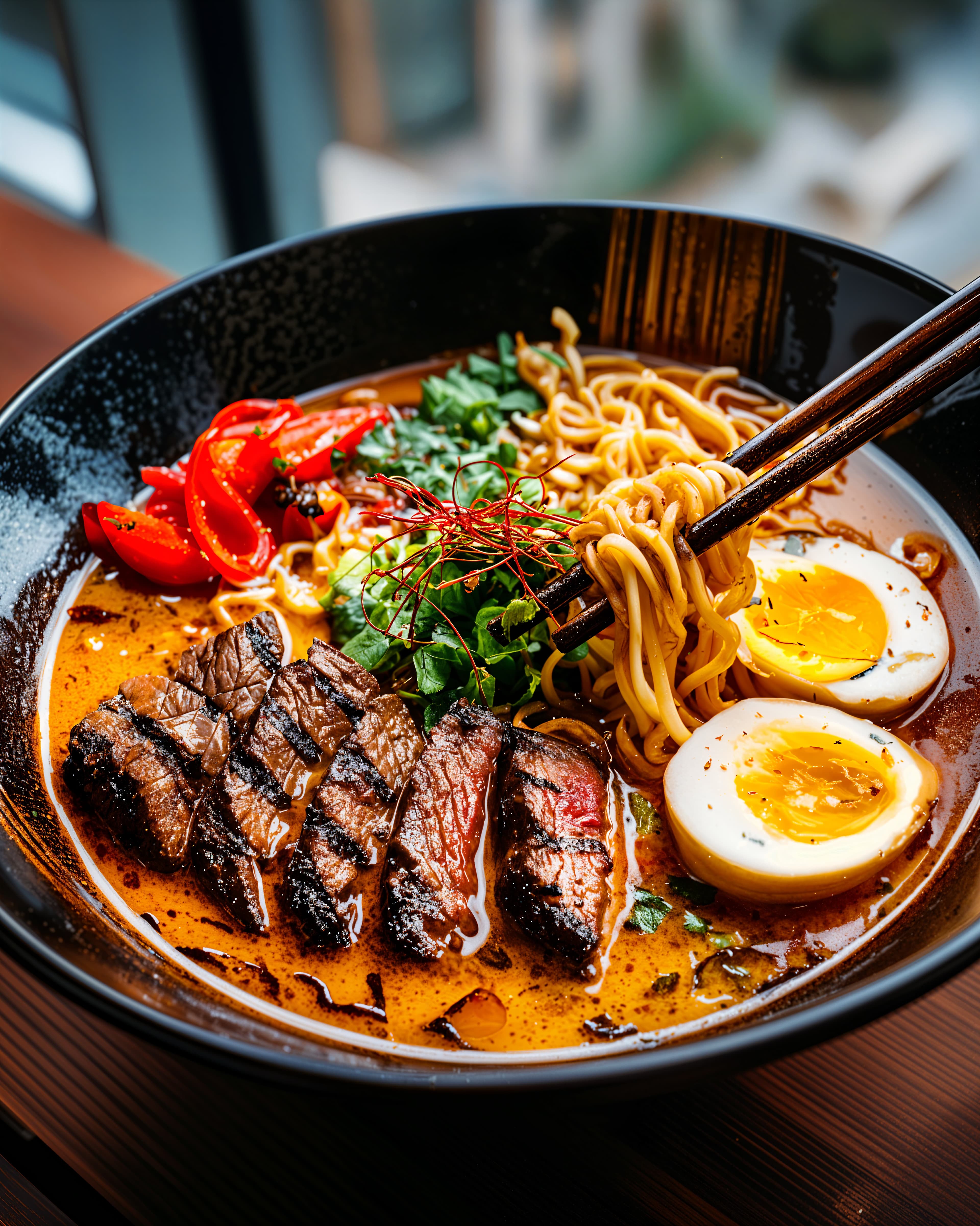 Food photo after AI upscaling