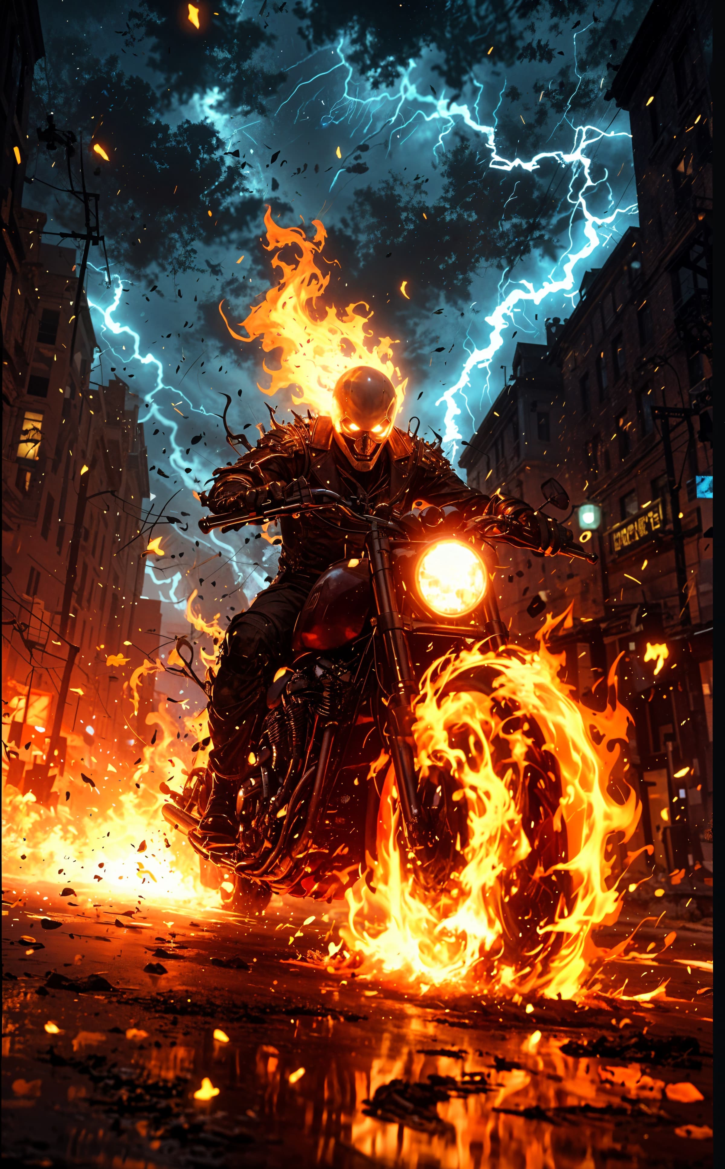 Illustration after AI upscaling