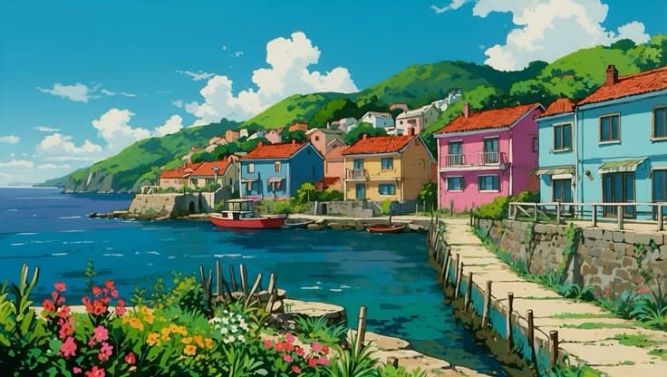 Illustration before upscaling