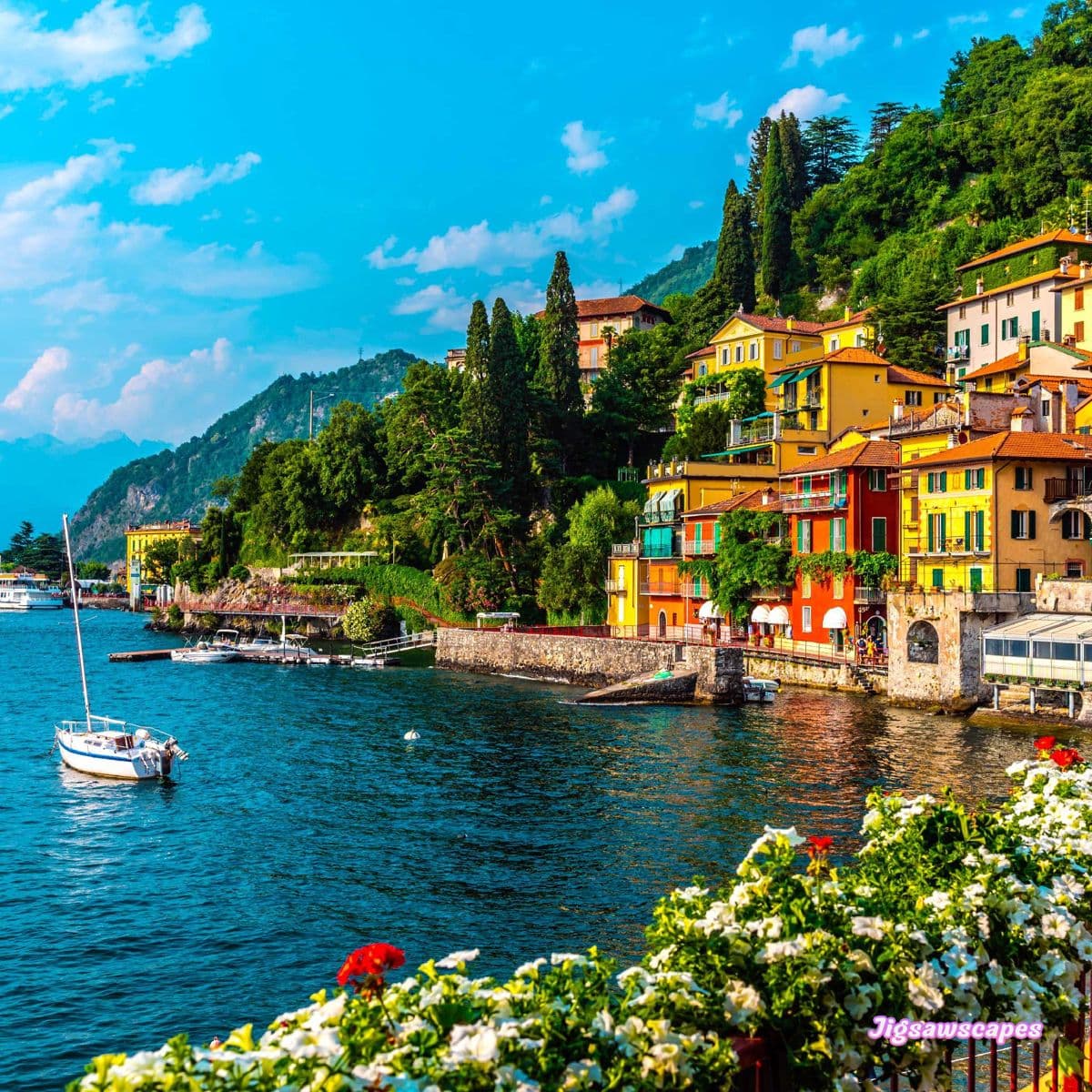 Landscape before upscaling