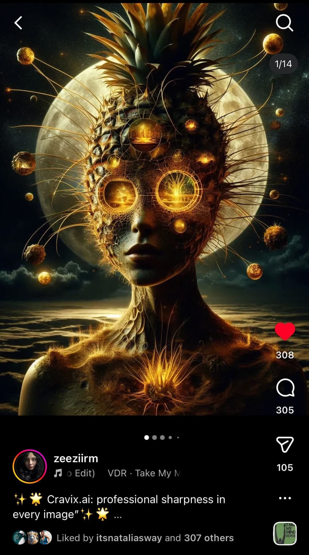 Instagram testimonial 1